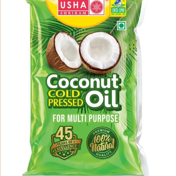 Cold-Pressed Coconut Oil Pouch Pack