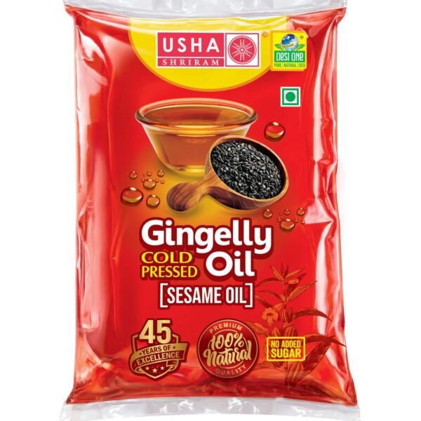 Cold-Pressed Gingelly Oil Pouch Pack